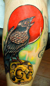 Raven tattoo2