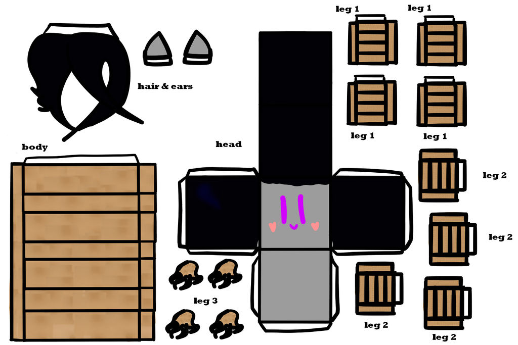 Alexa Papercraft1 by JazzyRainbow2 on DeviantArt