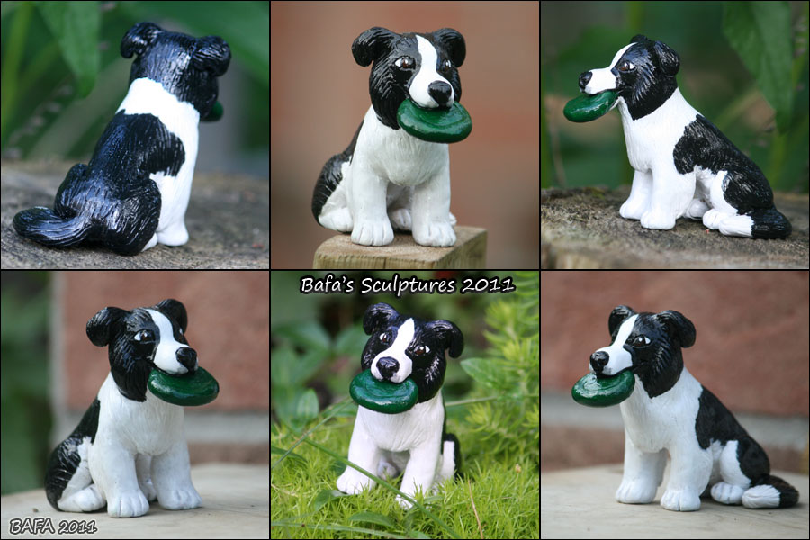 Sculpture -Border Collie