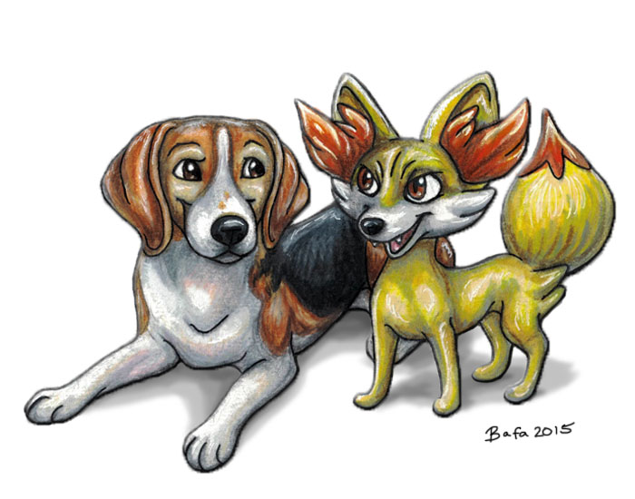 The Fennekin and the Beagle