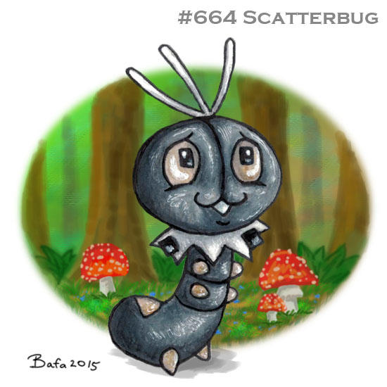 #664 Scatterbug by Bafa on DeviantArt