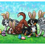 Easter Bunny Puppies