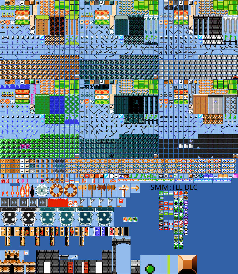 SMM:SMB:TLL Game Style by REDBIRD030 on DeviantArt