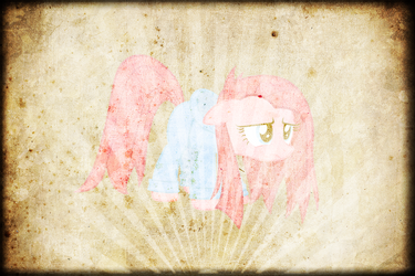 Pinkamena Diana Pie Retro Wallpaper