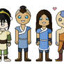The Avatar Gaang-Avatar Minis