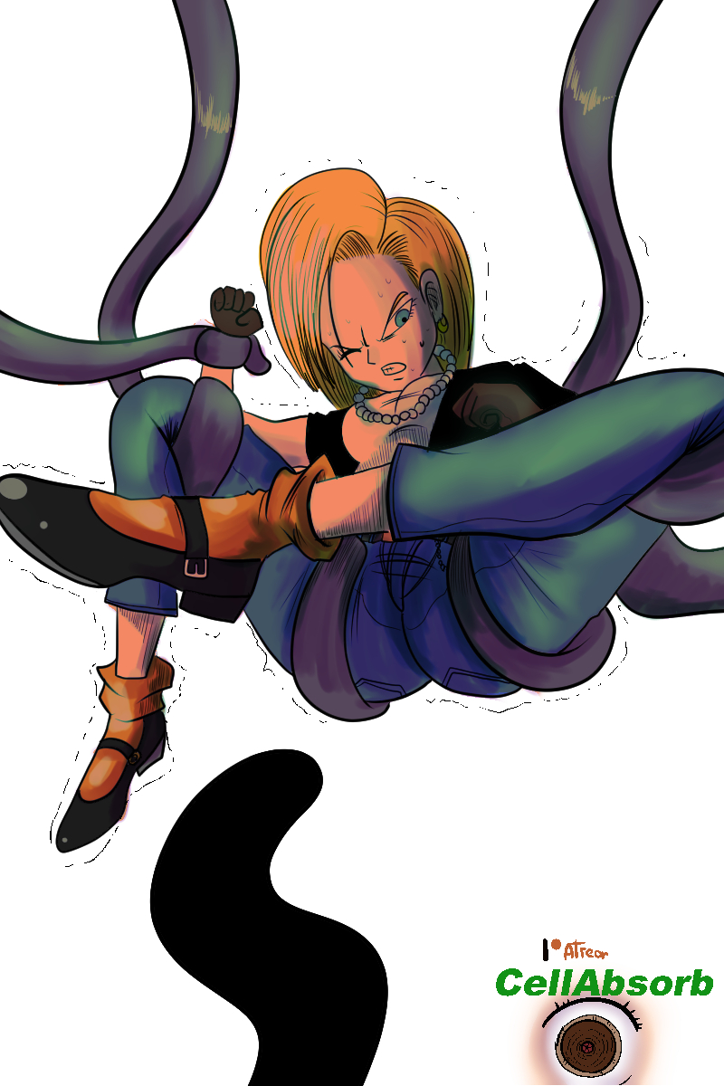 Android 18 Snake Part Androide 18 Tentacles by CellAbsorb on DeviantArt