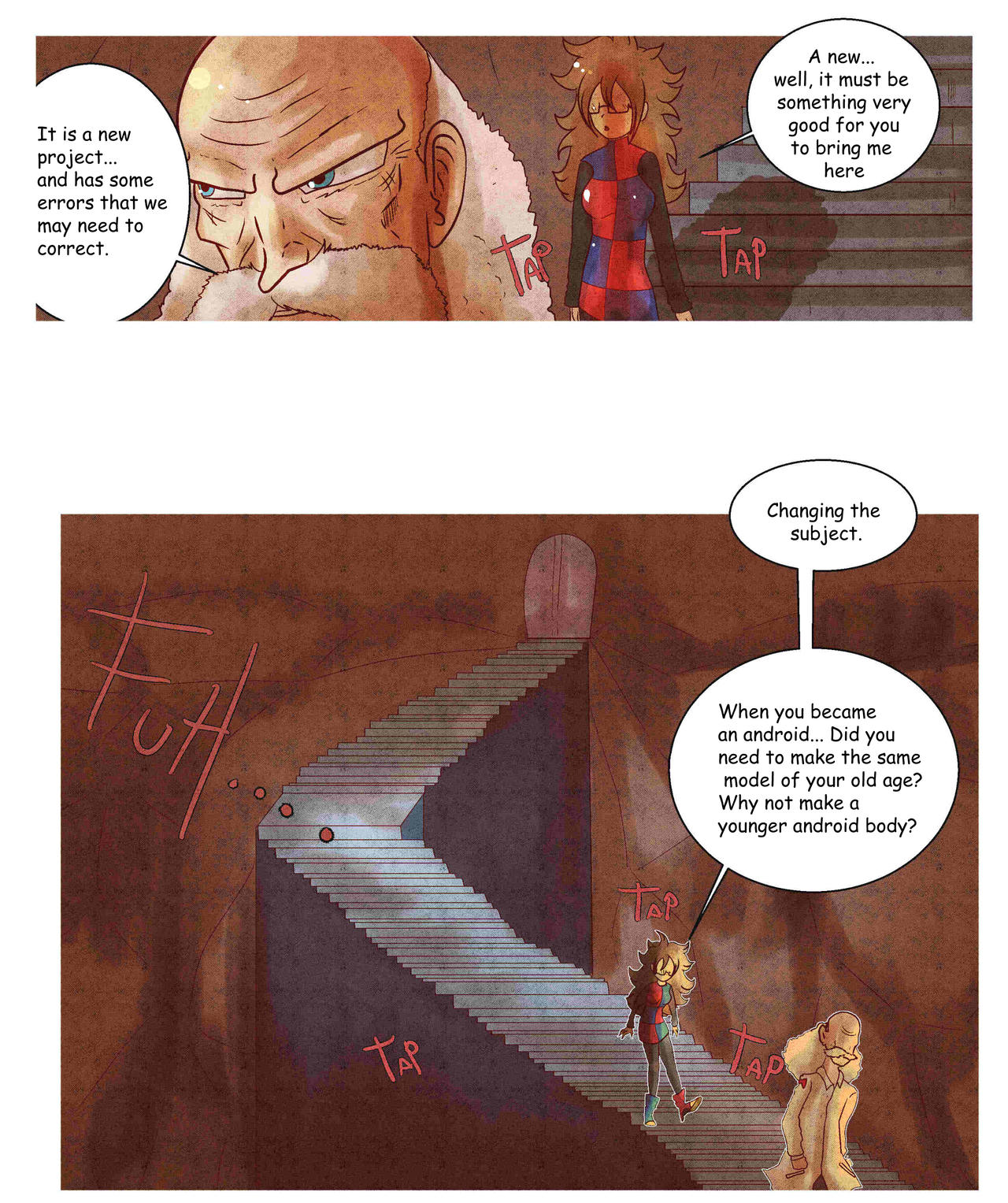 Cell Absorb Android 21 Comic 01 by CellAbsorb on DeviantArt