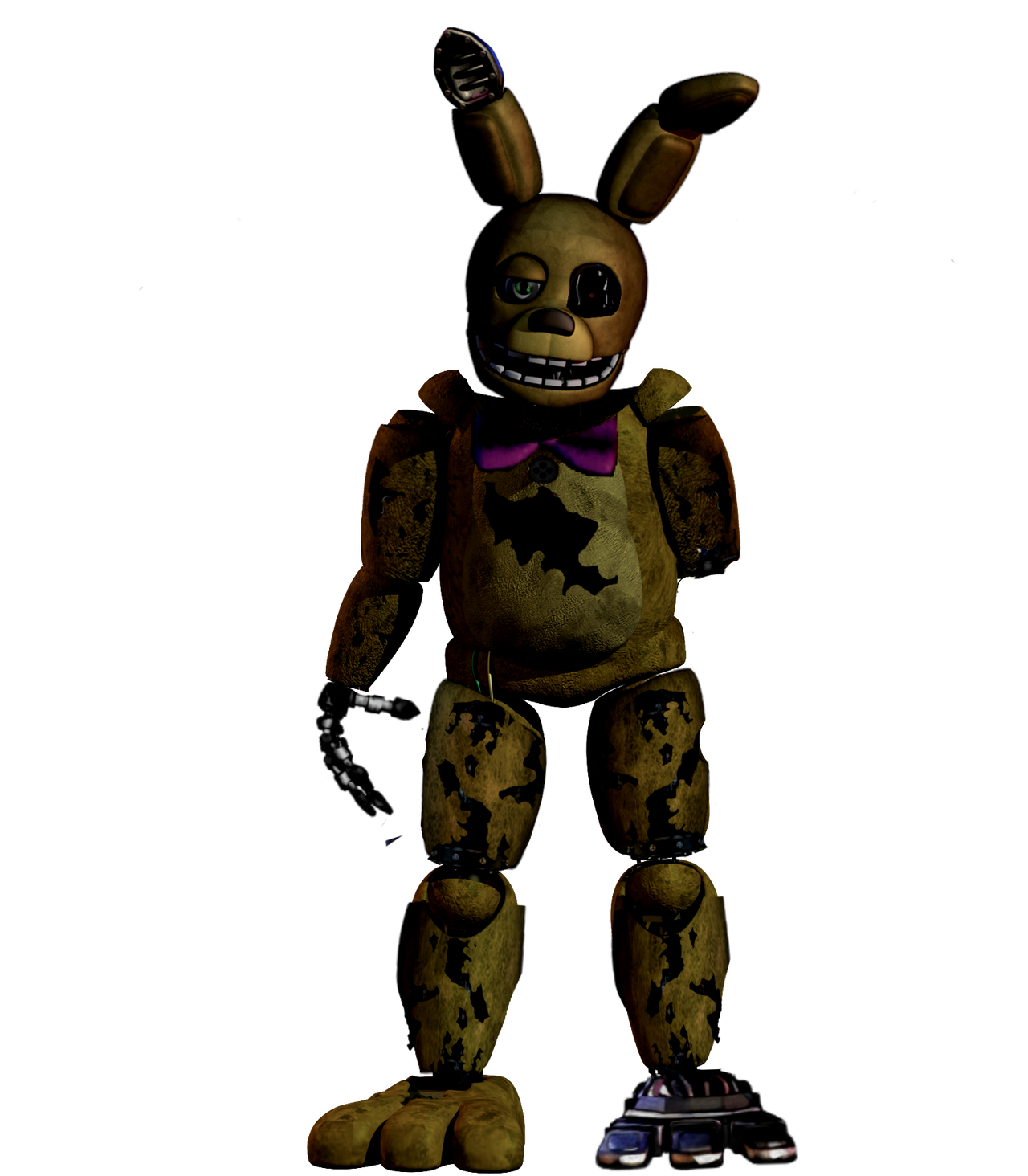 Destroyed Spring Bonnie, From: After Fredbear's 2. by Fnaffan139 on ...