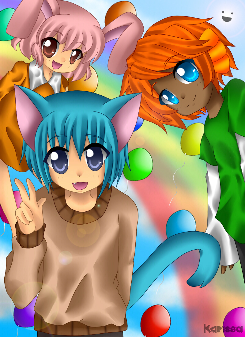 The Amazing World Of Gumball Anime Version by Rossy755 on DeviantArt