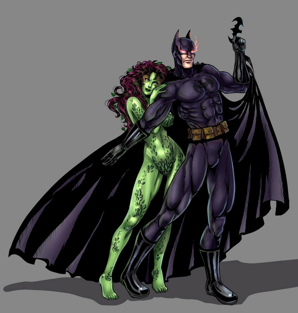 Batman and Poison Ivy