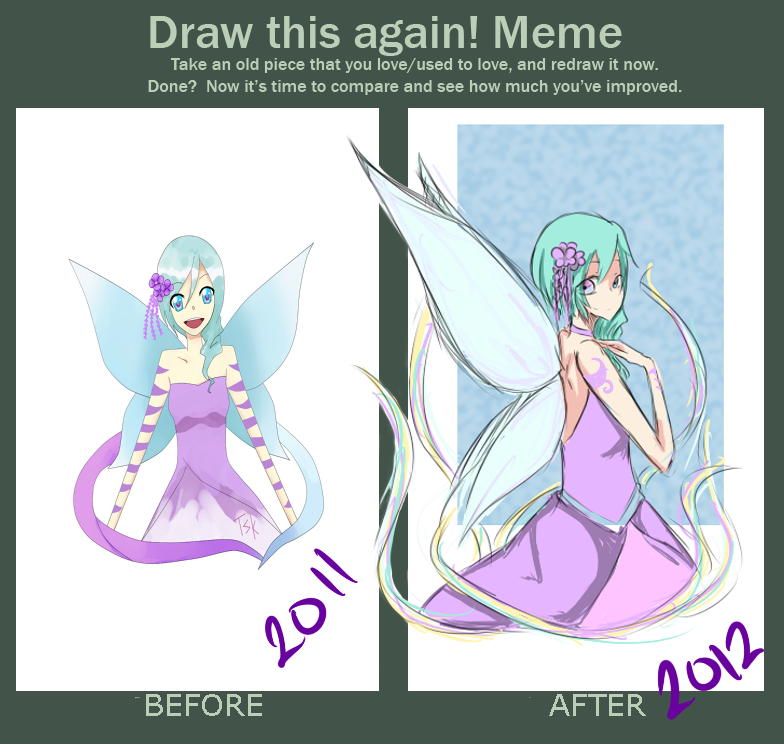 Draw this Again Meme : Fairy