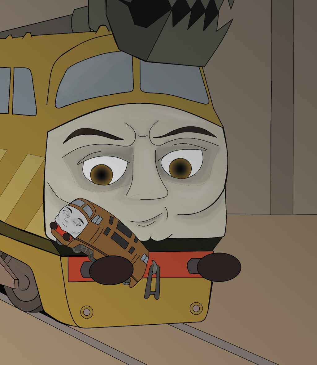 Diesel 10 with a baby by SynthaRoboto on DeviantArt