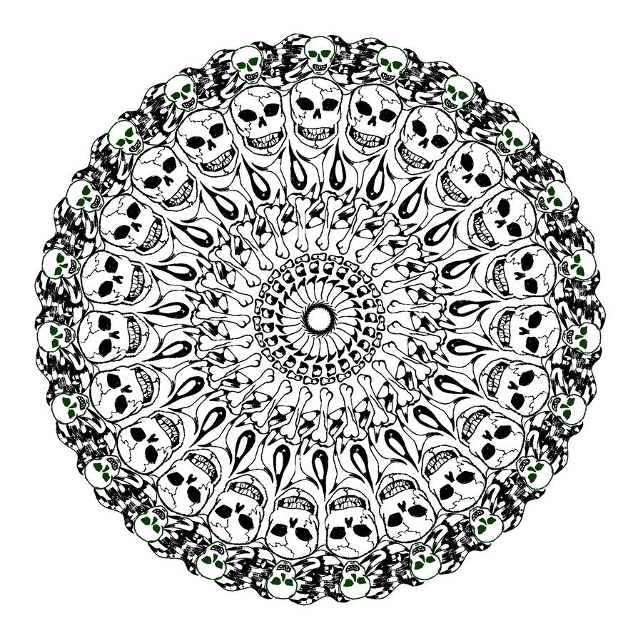 Mandala of death by SynthaRoboto on DeviantArt