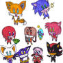 Sonic Chibis