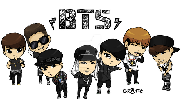 Bangtan (BTS) Chibis