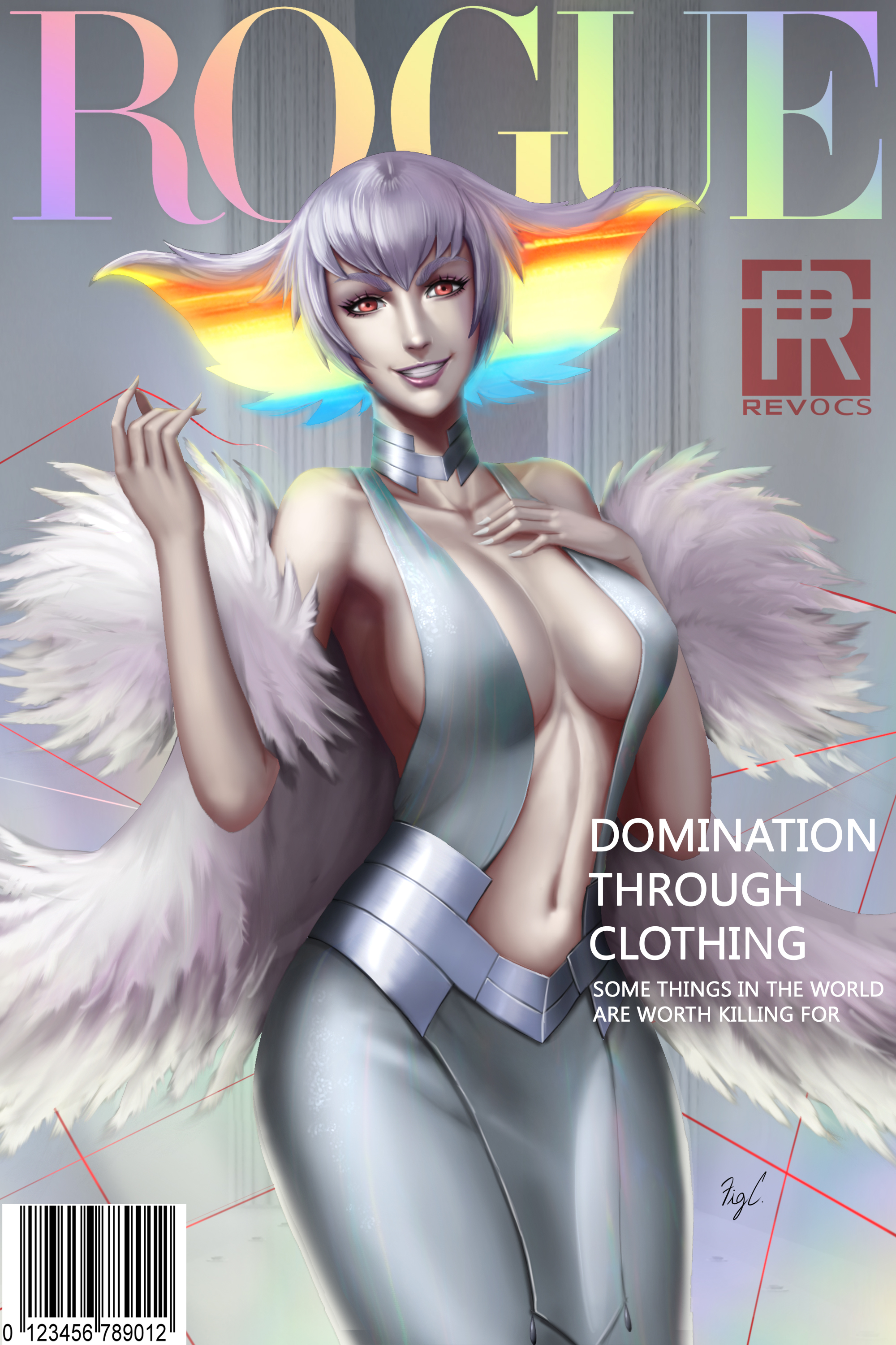 Ragyo Kiryuin Rogue magazine cover