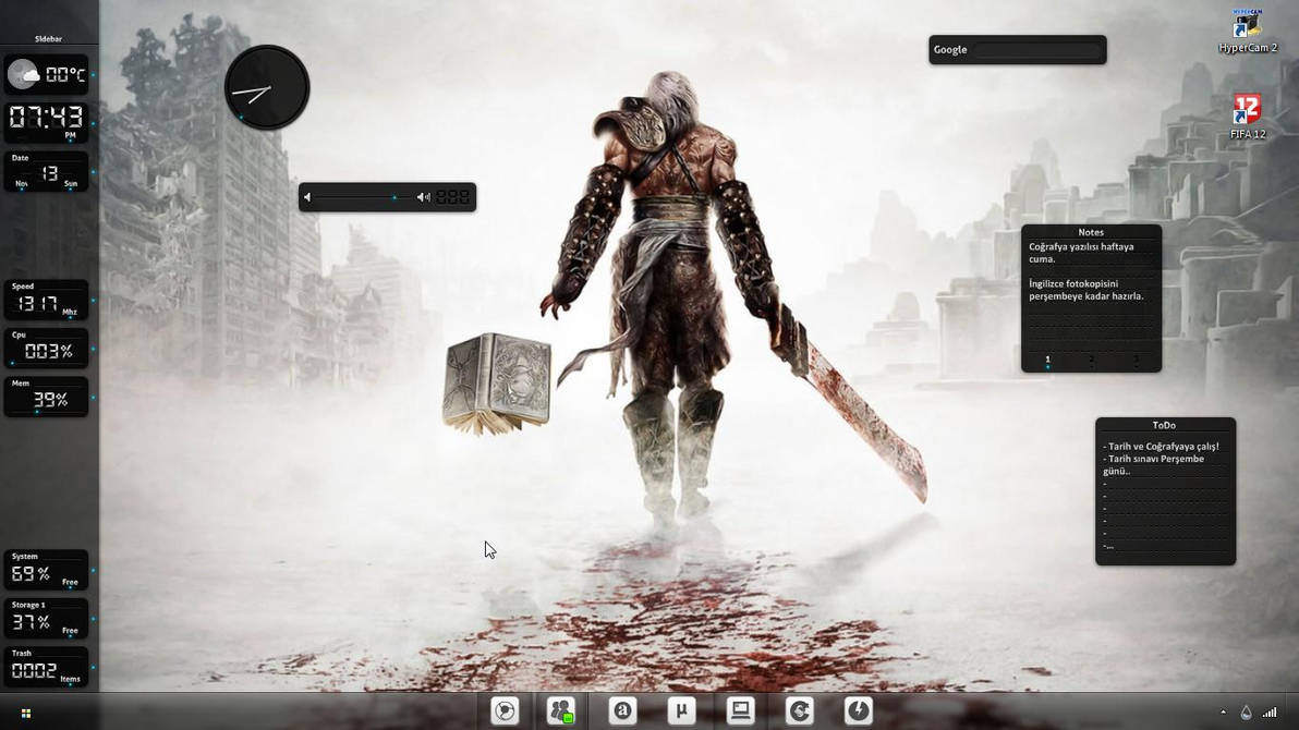 Gaming Computer Desktop Deviantart My Desktop by SylvesterST on DeviantArt