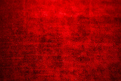 red chenille fabric texture