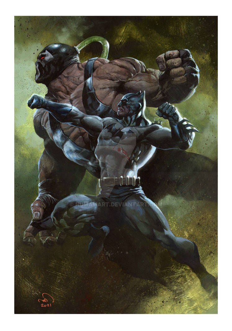 Batman Vs Bane by humamart on DeviantArt
