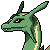 Free Rayquaza Icon by DancingInBlue