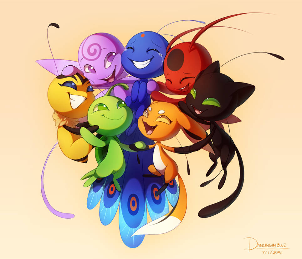 Kwami circle by DancingInBlue on DeviantArt