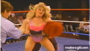 Misty Blue vs Flame, 1990