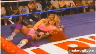 Misty Blue vs Flame, 1990