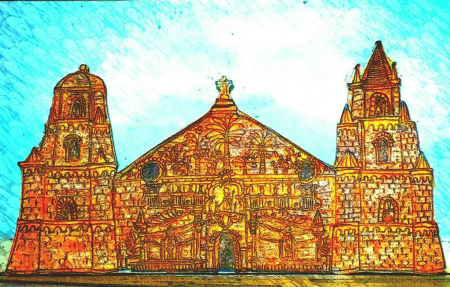 The Miag~ao Church by Architect-Gillesania on DeviantArt