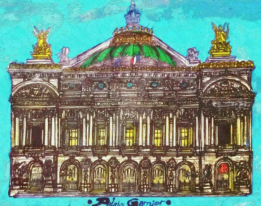 Palais Garnier by Architect-Gillesania on DeviantArt