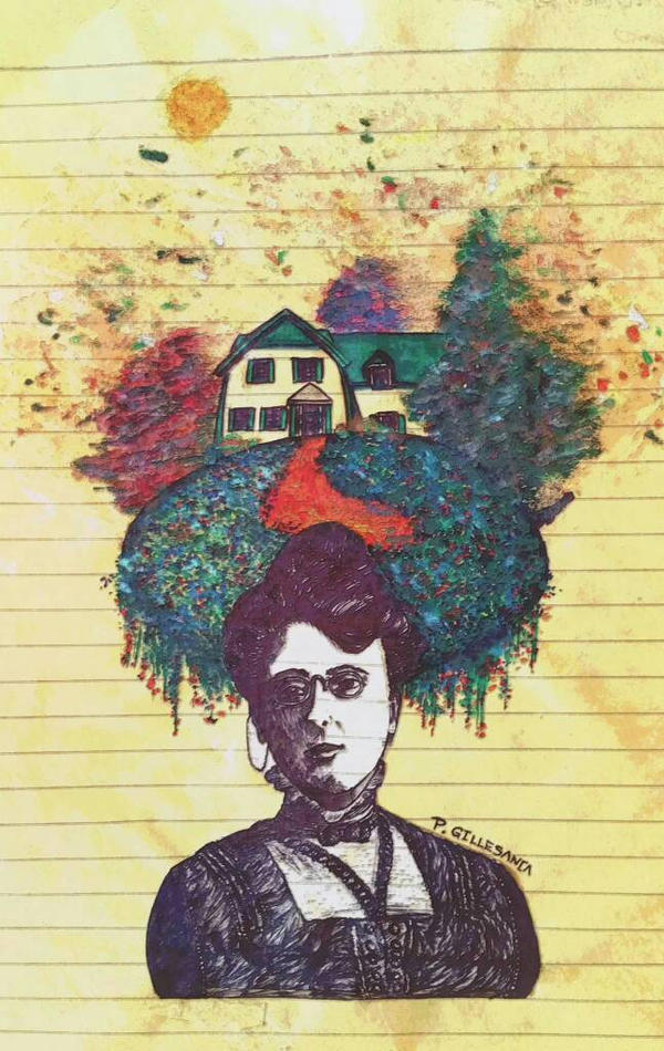 Lucy Maud Montgomery-'Anne of Green Gables' by Architect-Gillesania on ...