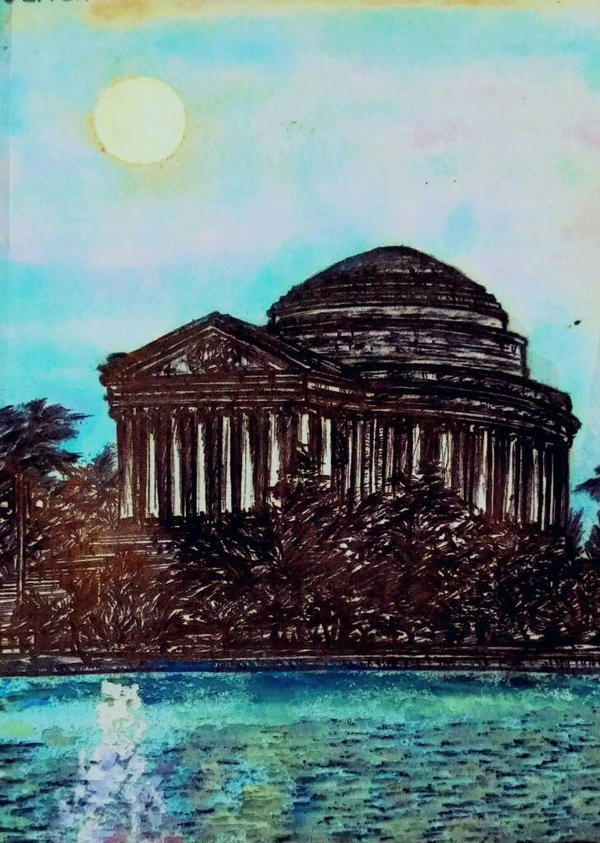 The Jefferson Memorial by Architect-Gillesania on DeviantArt