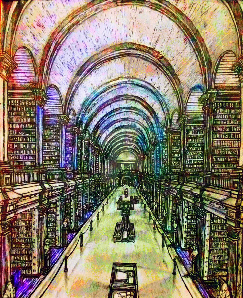 Trinity Library Service Trinity College Library by Architect-Gillesania on DeviantArt