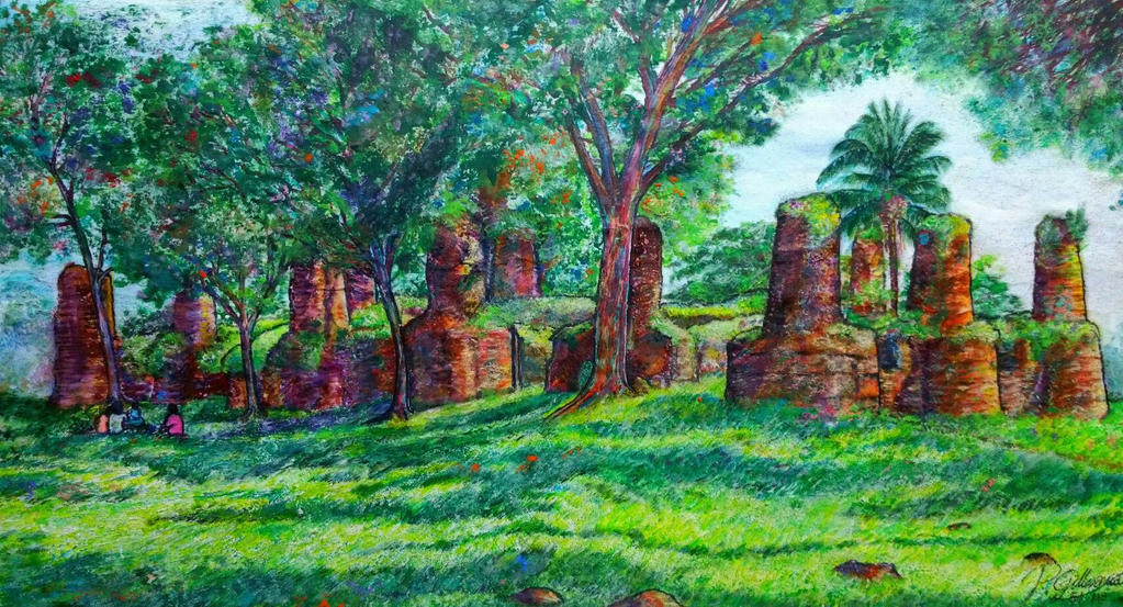 Old Gui-ob Church Ruins by Architect-Gillesania on DeviantArt