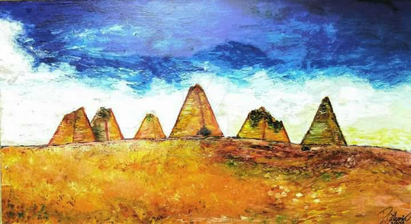 The Nubian Pyramids by Architect-Gillesania on DeviantArt