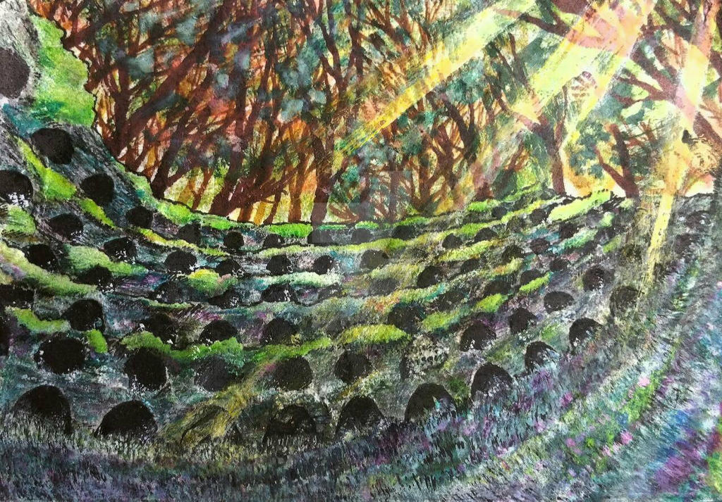 The Honeycomb Tombs of Dimiao by Architect-Gillesania on DeviantArt