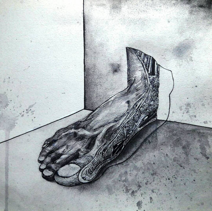 Foot by Architect-Gillesania on DeviantArt