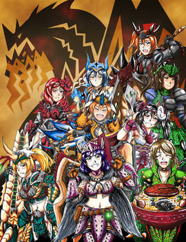 Love live Monster Hunter Project