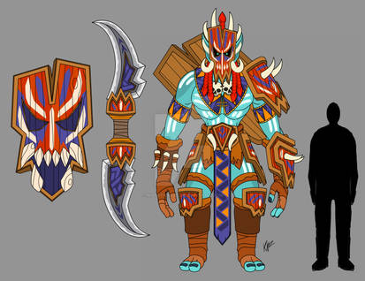 Warcraft Character Concept: Hazraak 1