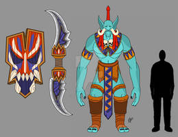 Warcraft Character Concept: Hazraak 2