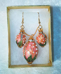 Finch Egg Jewelry Set