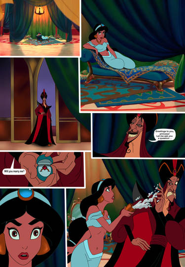 Jasmine and Jafar comic page 1