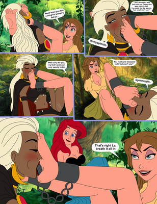 Queen La, Jane and Ariel page 5