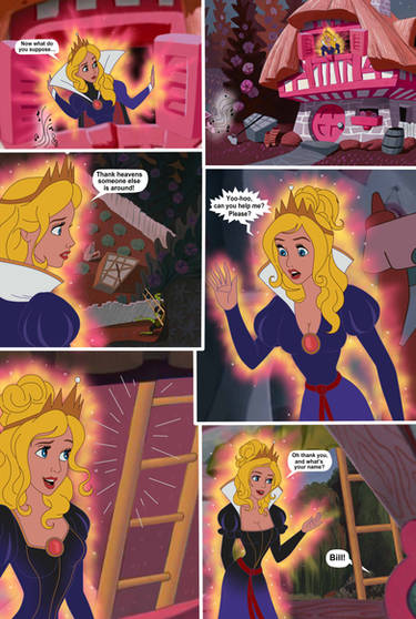 Alice in Wonderland 9 comic page