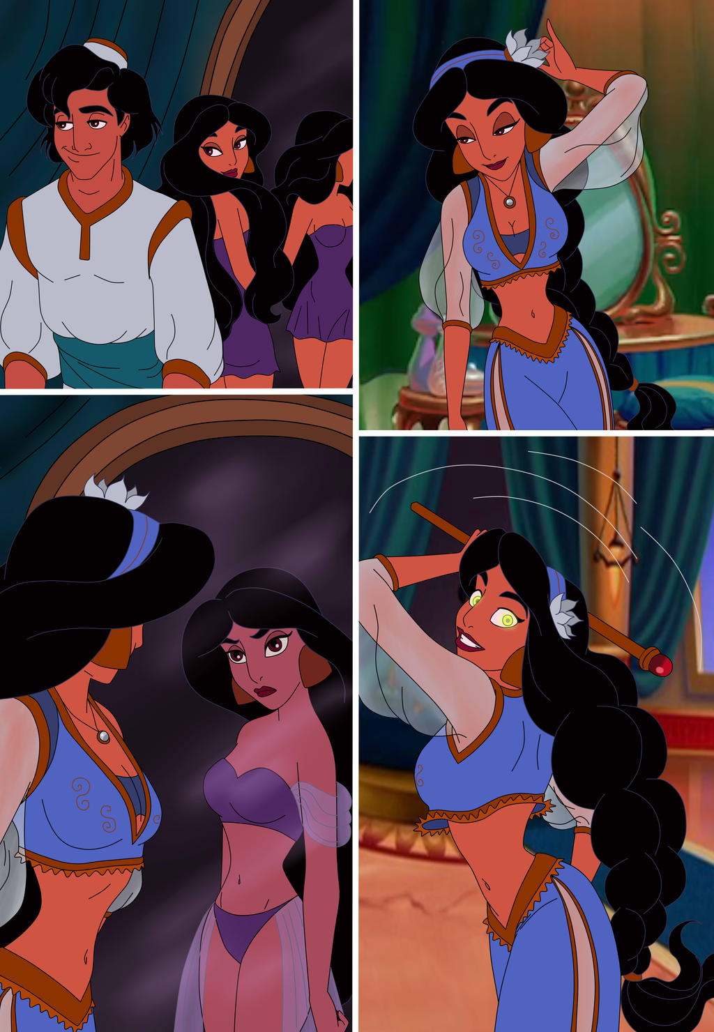 Princess Jasmine And The Mirror 9 Comic Page By Serisabibi On Deviantart Princess Jasmine And The Mirror 9 Comic Page By Serisabibi On Deviantart