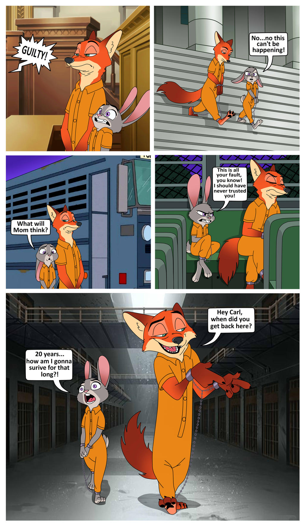 Judy Hopps And Nick Wilde By SerisaBibi On DeviantArt judy-hopps-and-nick-wilde-by-serisabibi-on-deviantart