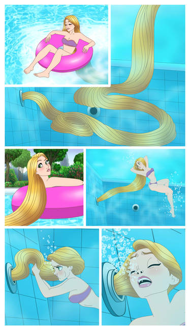 Rapunzel comic page
