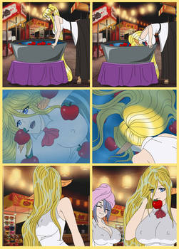 Centorea Shianusu apple bobbing