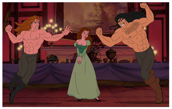 Gaston, Adam and Belle