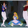 Cinderella, Snow White and Alice
