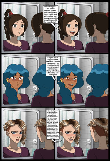 Kat Harveys face change adventure page 12